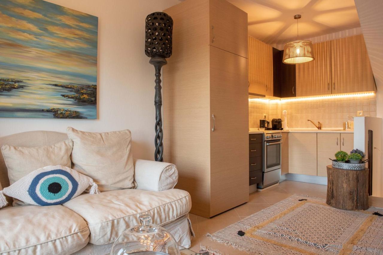 Dandy Villas Nea Roda - Melodic Waves - Private - Pool - Parking - Cellar المظهر الخارجي الصورة